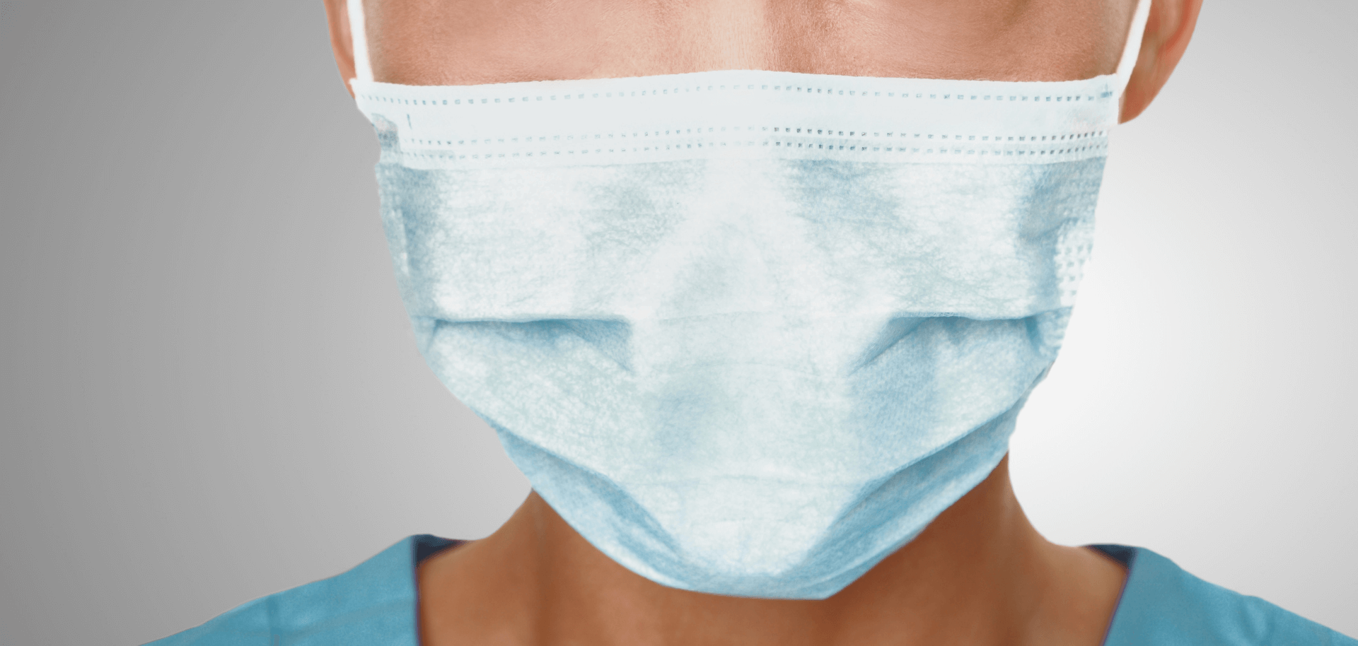 Dr wearing surgical mask